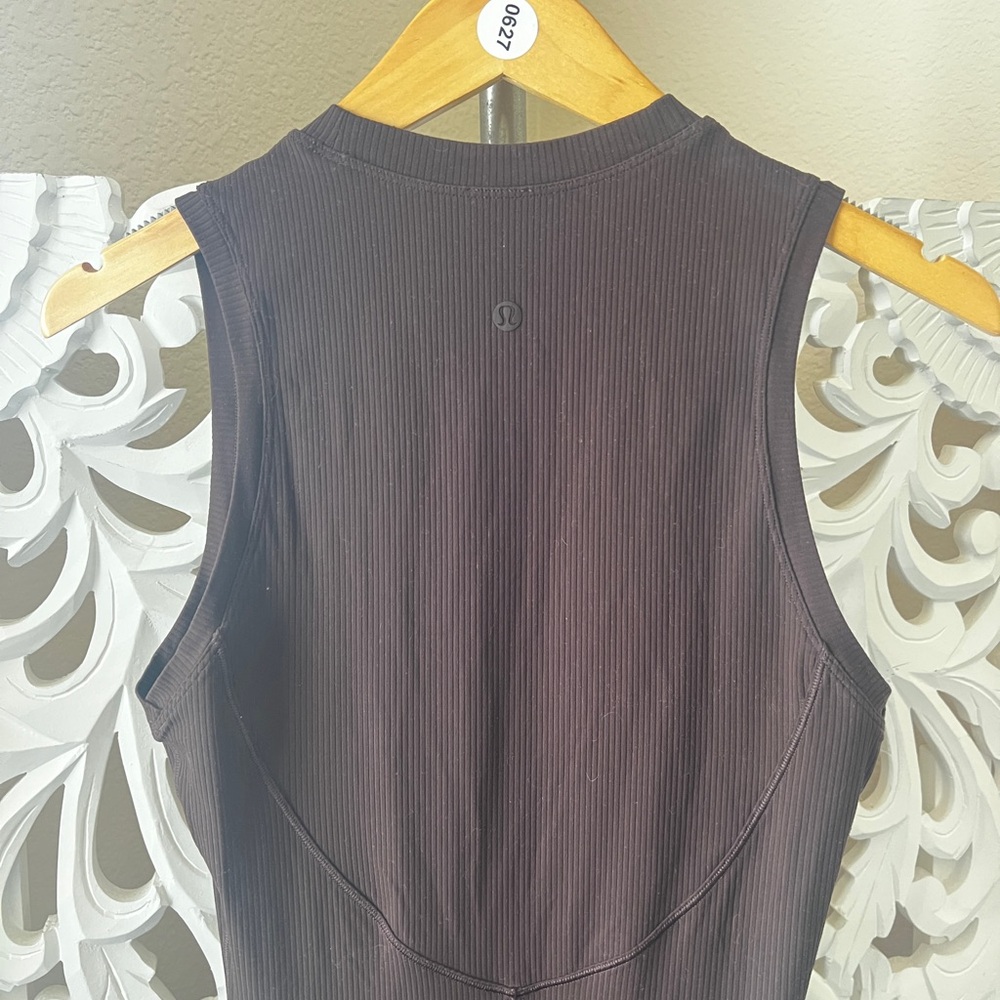 Lululemon | All Aligned Ribbed Midi Dress size 6 - Picture 4 of 11